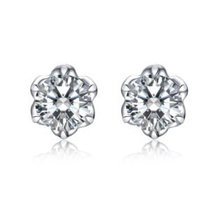 Six-clawZircon Stud Earrings
