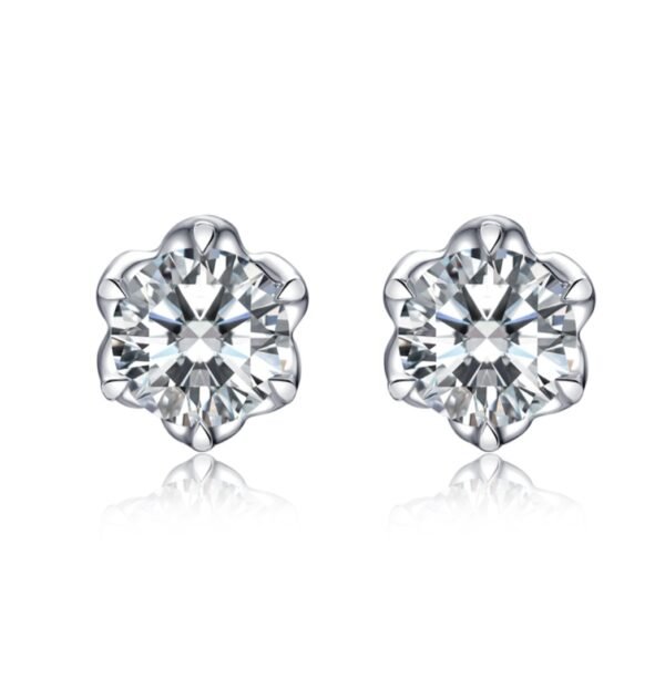 5f99a6e0f555df9dee56d6f3b5a4a006 Six-clawZircon Stud Earrings
