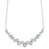 18K Gold Diamond Necklace with Star Garland