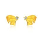 微信图片_20250923164926_129_2 Butterfly Wing Diamond Gold Earrings